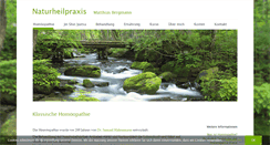 Desktop Screenshot of homoeopathie-in-berlin.de