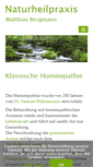Mobile Screenshot of homoeopathie-in-berlin.de